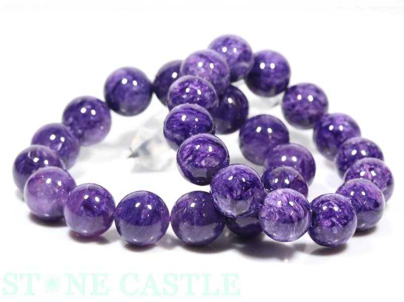 ☆高品質☆【ブレスレット】チャロアイト (3A) (約16.5～17mm) (ケース付) 【パワーストーン 天然石 アクセサリー レディース メンズ】