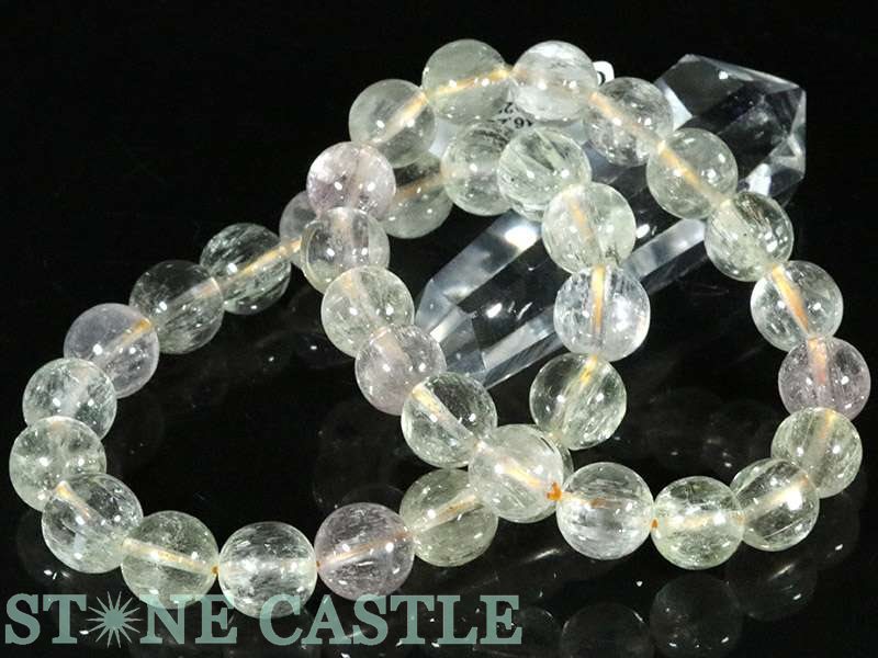 ☆高品質☆【ブレスレット】イエロークンツァイト (3A) (約11.5～12mm) (ケース付) 【パワーストーン 天然石 アクセサリー レディース メンズ】