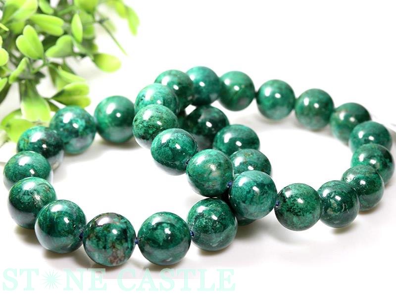 楽天市場】☆高品質☆【ブレスレット】クリソコラインラピスラズリ