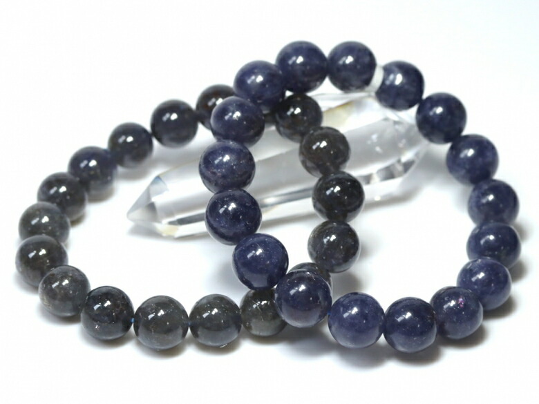 楽天市場】☆高品質☆【ブレスレット】ブラッドショットアイオライト