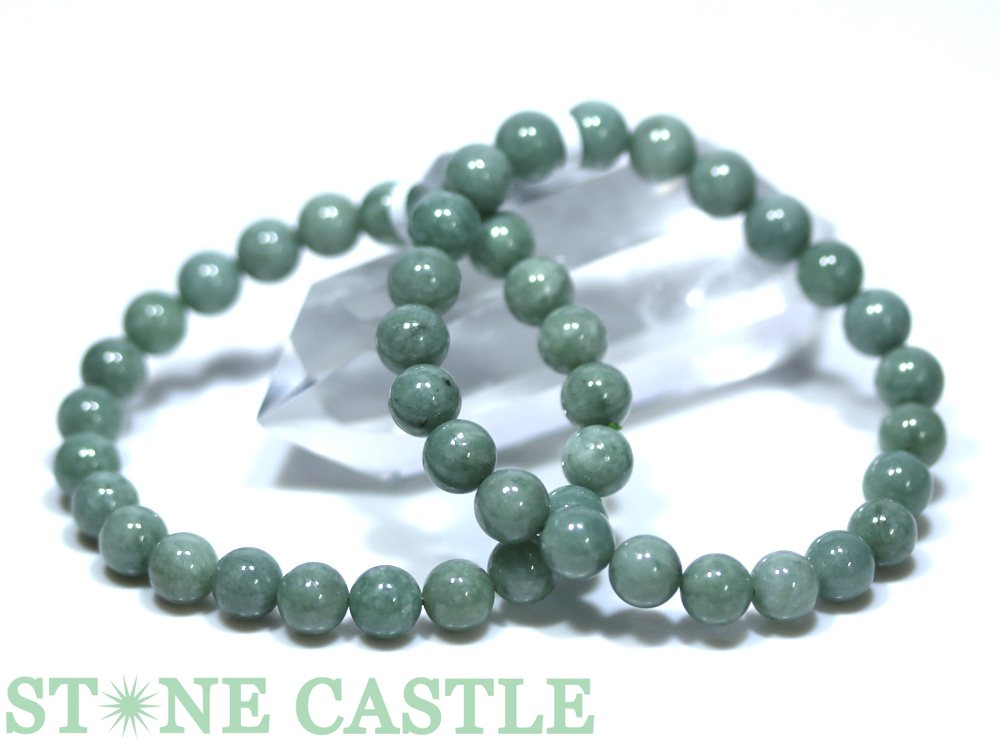 楽天市場】☆高品質☆【ブレスレット】日本翡翠 緑 (糸魚川産) (約12mm
