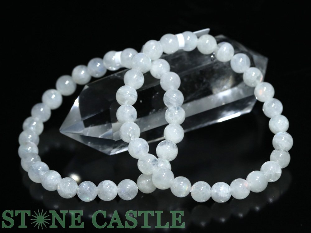 楽天市場】☆高品質☆【ブレスレット】マダガスカル産レインボームーン