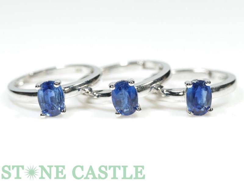 ★百貨店大売り出し★☆高品質☆【輪っか】カイヤナイト (ブリリアントカット) オーバル型 (sv925) #50 【力強さ石ころ 天然石 添え物 レディース】