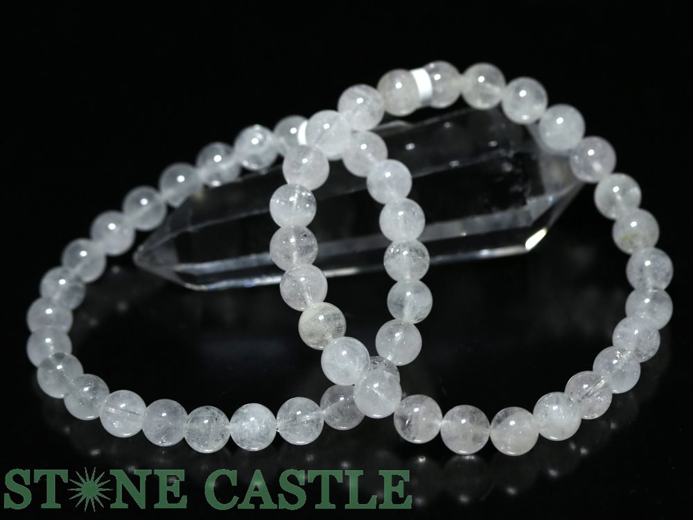 ☆高品質☆【ブレスレット】ダンビュライト (5A) (約7~7.5mm)【パワーストーン 天然石 アクセサリー レディース メンズ】