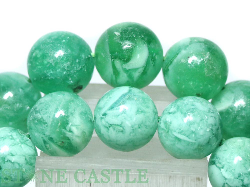 ☆高品質☆【ブレスレット】フローライトシリカ(5A)(マダガスカル産)(約12~12.5mm)(ケース付)【パワーストーン天然石アクセサリーレディースメンズ】
