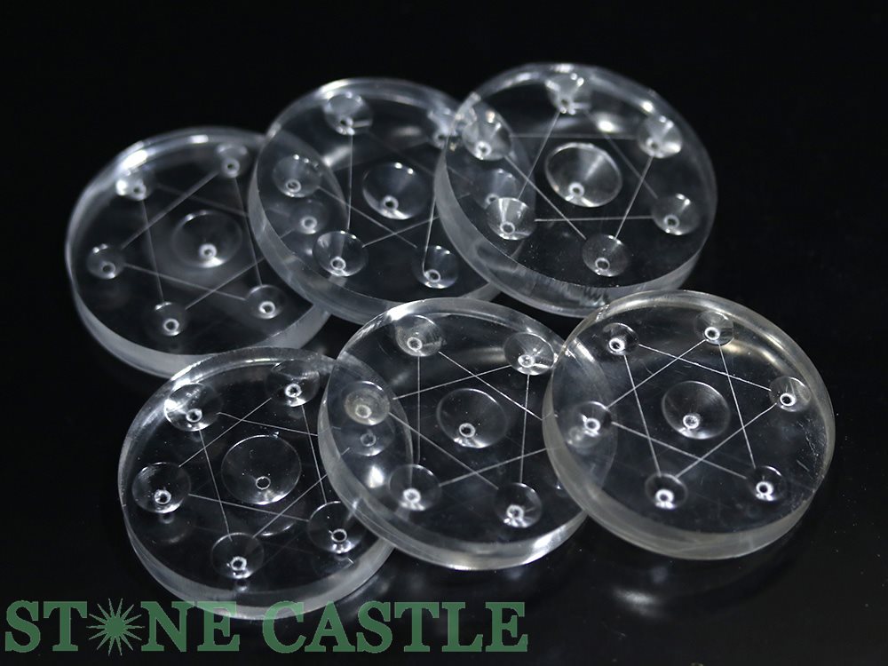 楽天市場】チャクラの7色 7種天然石 20-33mm 七星陣(アラゴナイト