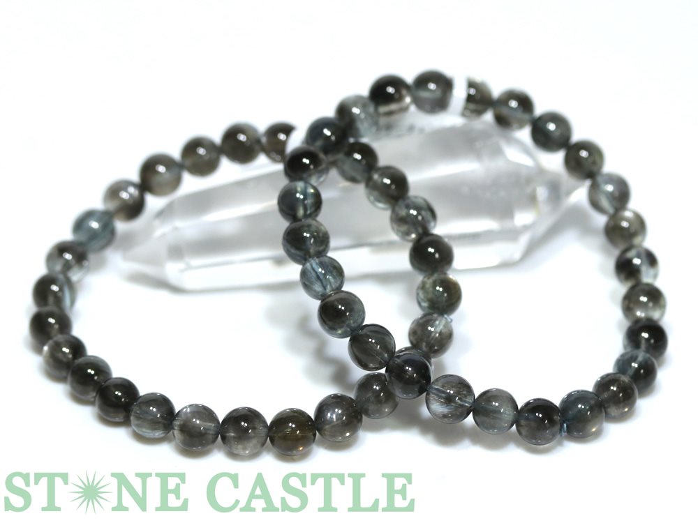 ☆高品質☆【ブレスレット】カラーチェンジアクアマリン キャッツアイ (約7～7.5mm)【パワーストーン 天然石 アクセサリー レディース メンズ】