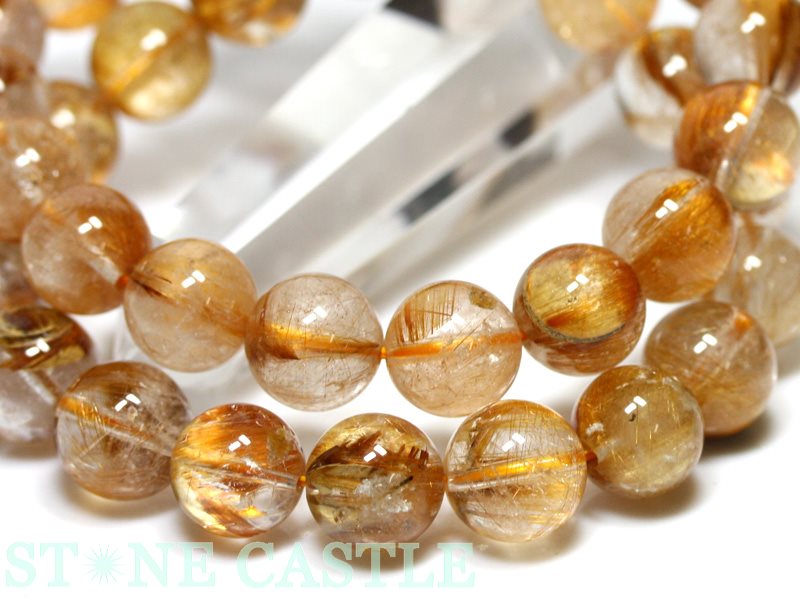 ☆高品質☆【ブレスレット】オレンジキャッツアイルチル (2A) (約11.5~12mm) 【パワーストーン 天然石 アクセサリー レディース メンズ】