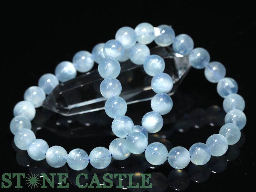 楽天市場】☆高品質☆【ブレスレット】エンジェルクラウドアクアマリン