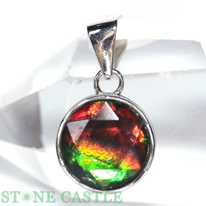 ★百貨店大売り出し★☆高品質☆【シャンデリヤ】アンモライト(コーライト) 六芒星 12粍 【力強さ石ころ 天然石 付属物 レディース メンズ】