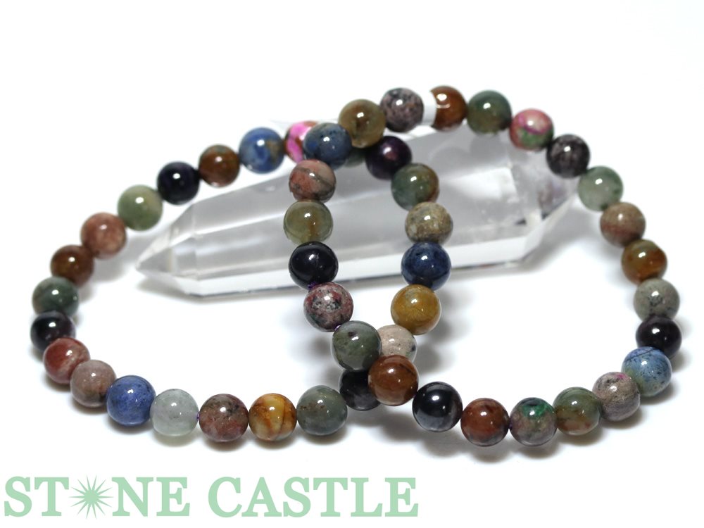 癒しのパワー強め❣️ ★高品質★ スコロライト　虹あり　ブレスレット 癒しのパワー強め❣️ ☆高品質☆ スコロライト 虹あり ブレスレット