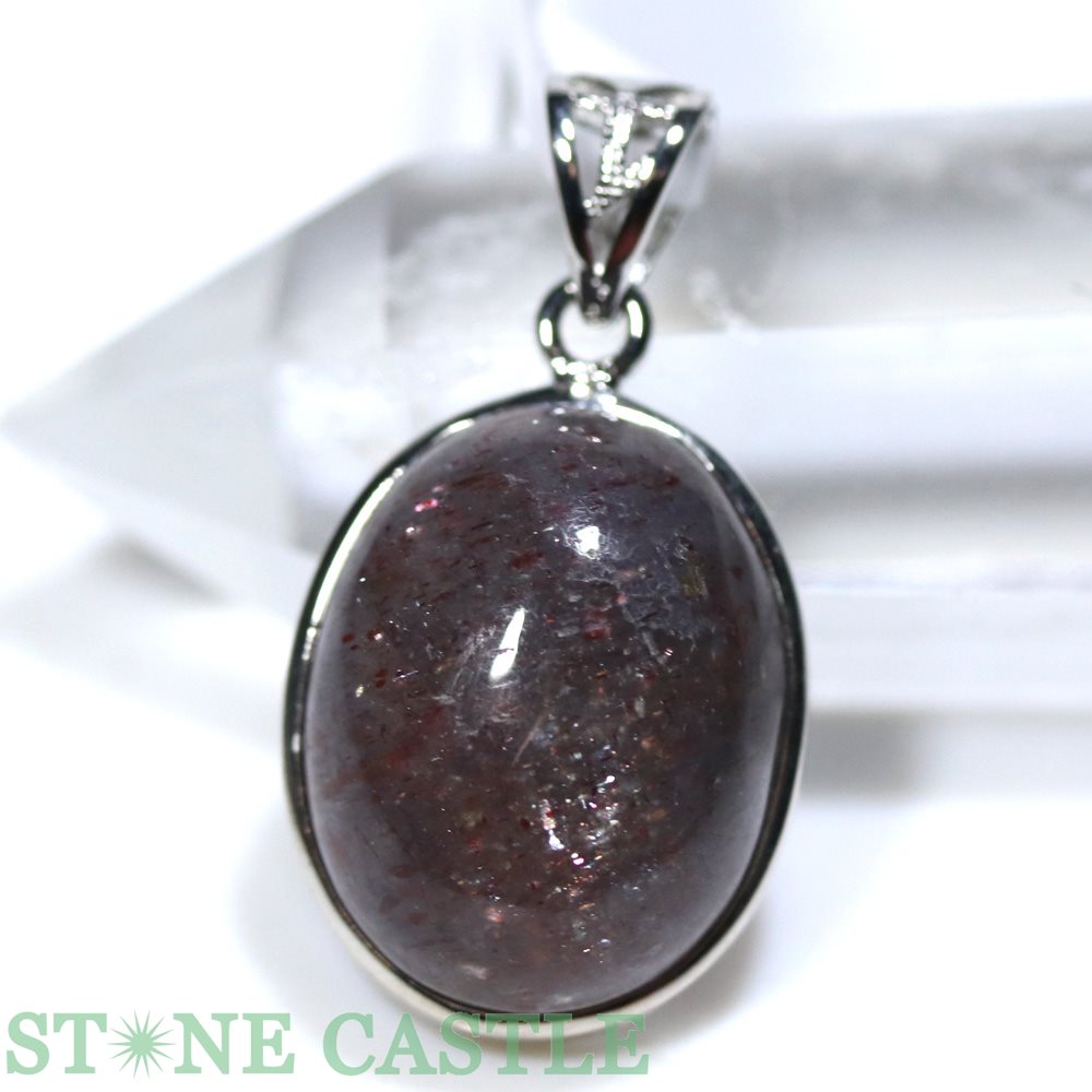 ★楽天スーパーセール★☆一点物☆【ペンダント】ブラッドショットアイオライト (3A) (sv925) No.81【パワーストーン 天然石 アクセサリー レディース メンズ】画像