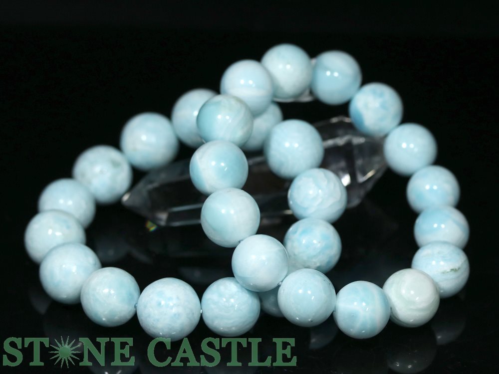 ☆高品質☆【ブレスレット】スミソナイト (菱亜鉛鉱) (5A) (約13.5～14mm) (ケース付) 【パワーストーン 天然石 アクセサリー レディース メンズ】 26,280円