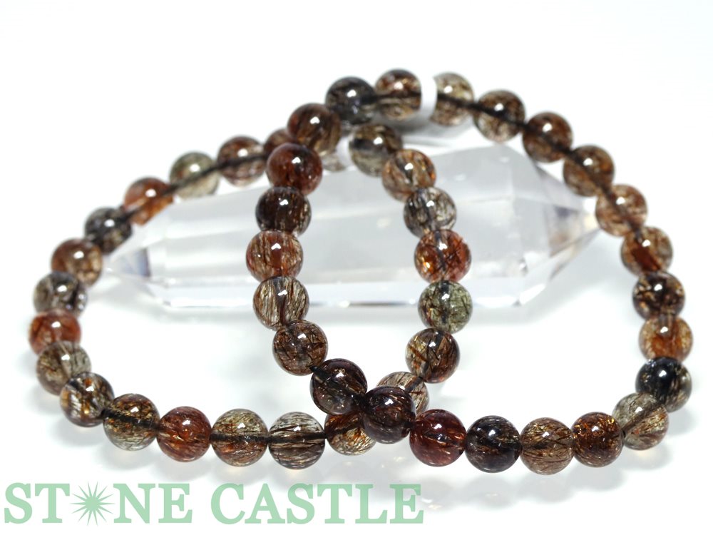 【超極上,超希少】マルチスーパーセブン　ブレスレット　大玉　レア　珍品 超極上,超希少】マルチスーパーセブン ブレスレット 大玉 レア 珍品