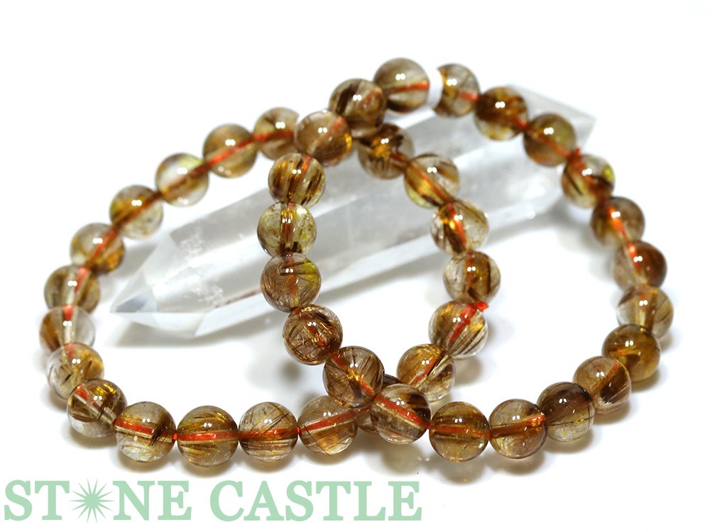 これぞタイガー 5A タイガータイチンルチルクォーツ ブレスレット 11mm