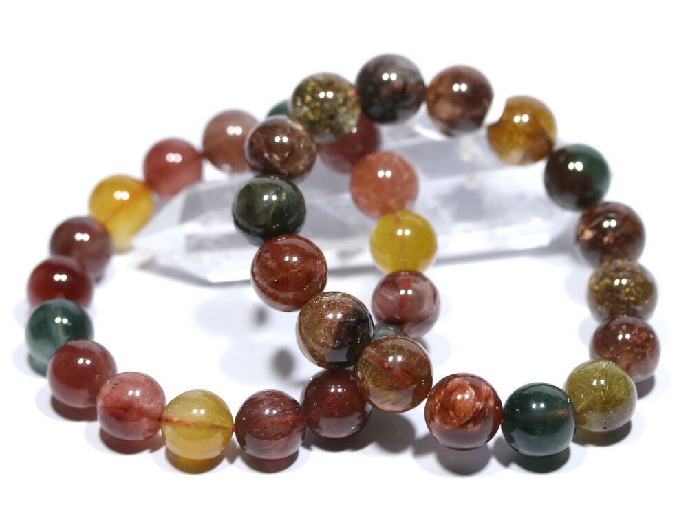 楽天市場】☆高品質☆【ブレスレット】福禄寿ルチルクォーツ (3A) (約