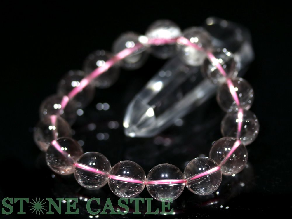 楽天市場】【天然石】天使のはしご☆ピンク☆エンジェルラダー☆19ミリ