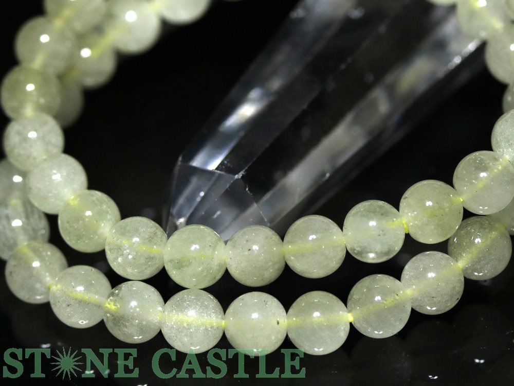 ☆高品質☆【ブレスレット】リビアングラス(3A)(約7~7.5mm)【パワーストーン天然石アクセサリーレディースメンズ】