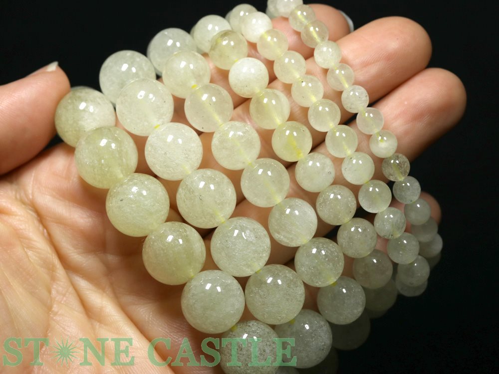☆高品質☆【ブレスレット】リビアングラス(3A)(約7~7.5mm)【パワーストーン天然石アクセサリーレディースメンズ】