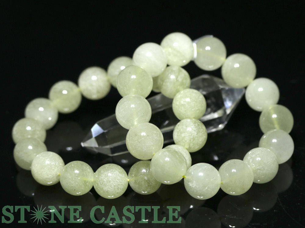 ☆高品質☆【ブレスレット】リビアングラス (3A) (約14~14.5mm) (ケース付) 【パワーストーン 天然石 アクセサリー レディース メンズ】|パワーストーン 石流通センター