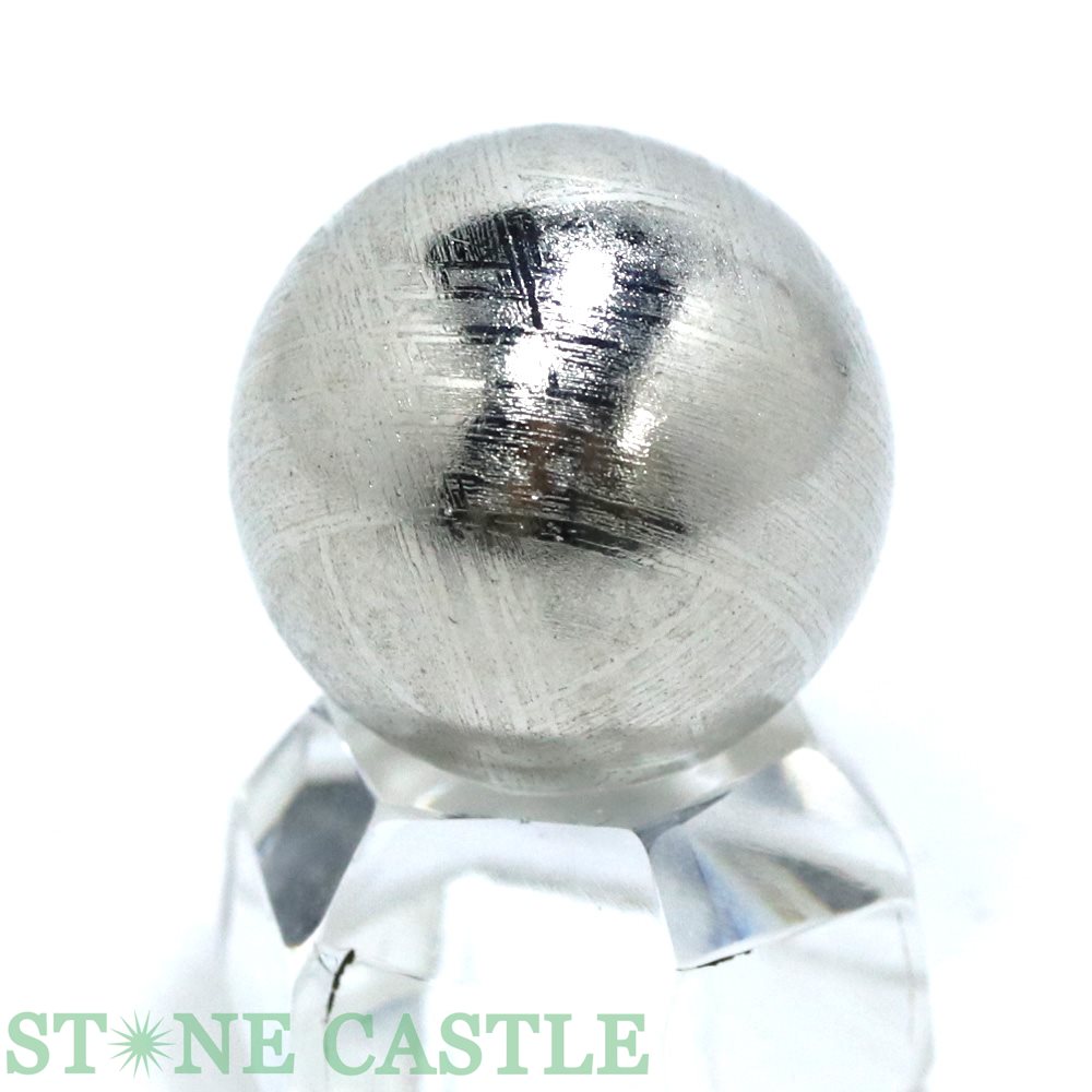 ☆一点物☆【置き石】丸玉 ギベオン隕石 約15mm No.03 【パワーストーン 天然石 アクセサリー】｜パワーストーン 石流通センター