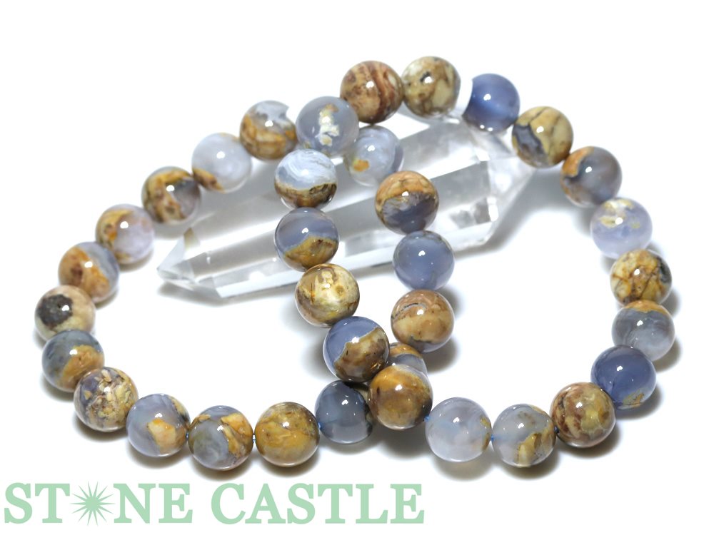☆高品質☆【ブレスレット】アースメノウ (瑪瑙) (3A) (約11～11.5mm) 【パワーストーン 天然石 アクセサリー レディース メンズ】｜パワーストーン 石流通センター