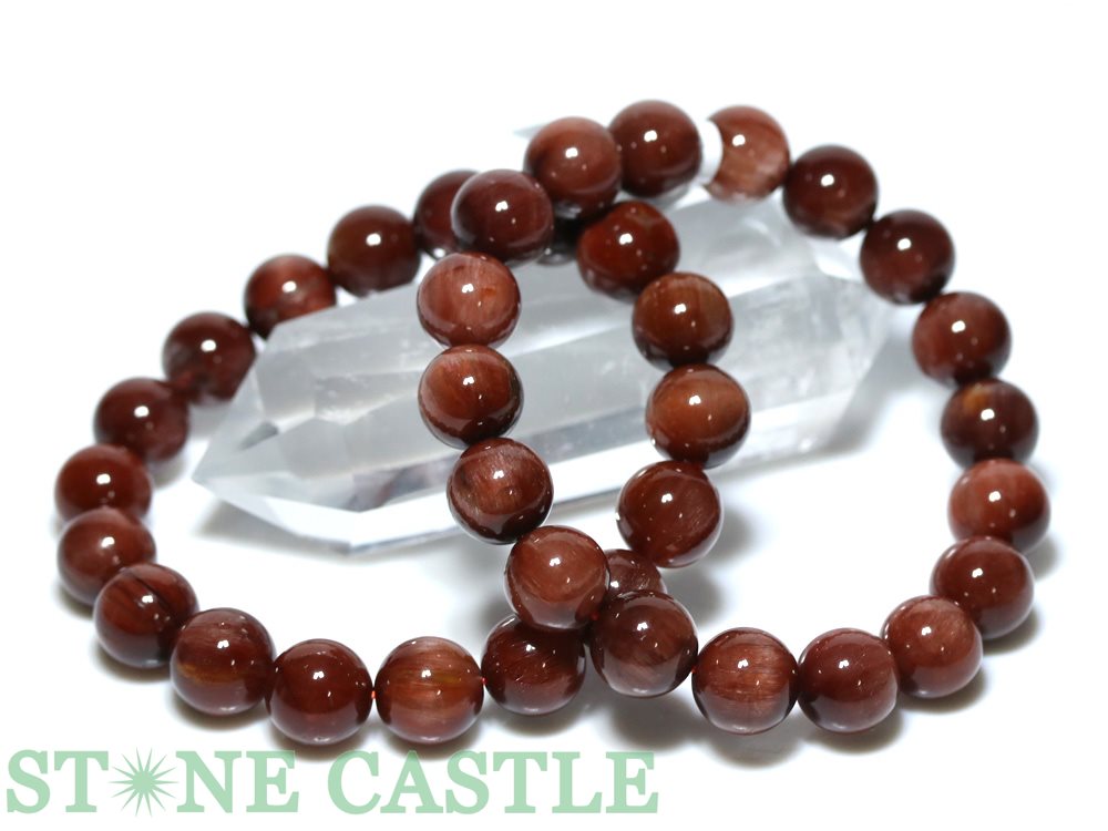楽天市場】☆高品質☆【ブレスレット】レッドルチルキャッツアイ (5A