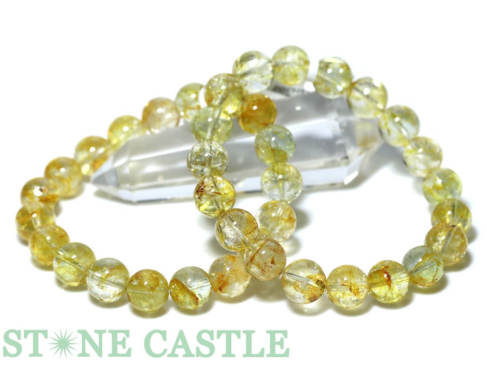 ☆高品質☆【ブレスレット】ゴールデントパーズ (約10.5~11mm)【パワーストーン 天然石 アクセサリー レディース メンズ】|パワーストーン 石流通センター