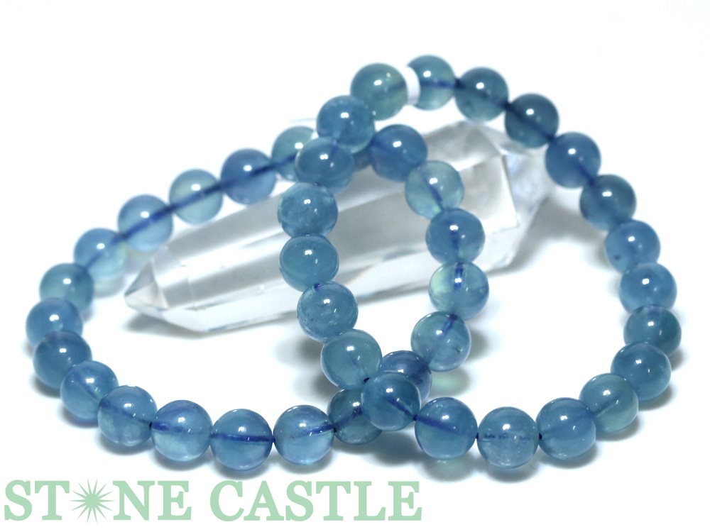 楽天市場】☆高品質☆【ブレスレット】ディープアクアマリン (3A) (約