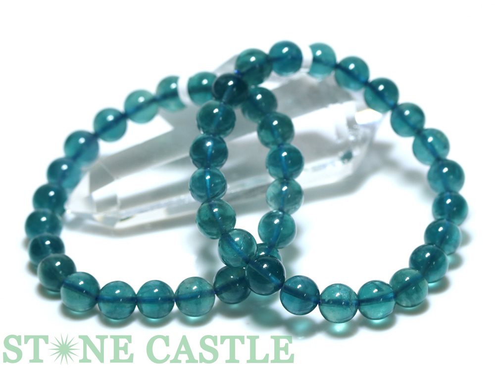 楽天市場】☆高品質☆【ブレスレット】ブルーフローライト (3A) (約7