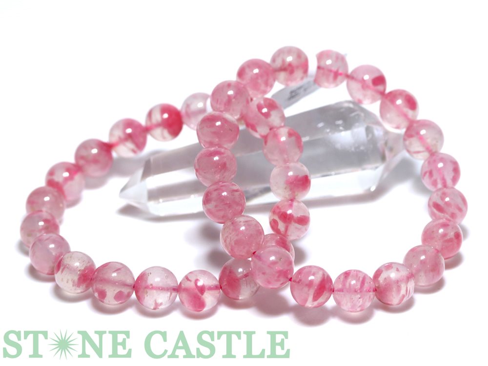 楽天市場】☆高品質☆【ブレスレット】桜ピンクロードナイト (3A