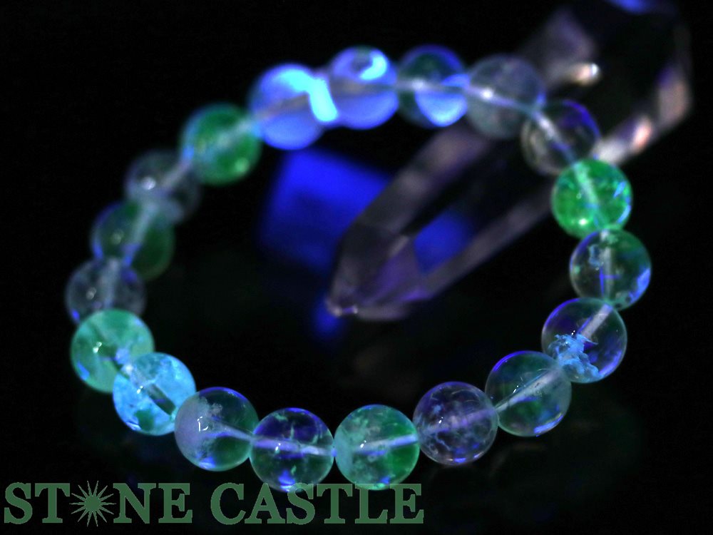 ☆一点物☆【ブレスレット】ハイアライトオパール (6A) (メキシコ産) No.14 (約10～10.5mm) (ケース付)【パワーストーン 天然石 アクセサリー レディース メンズ】