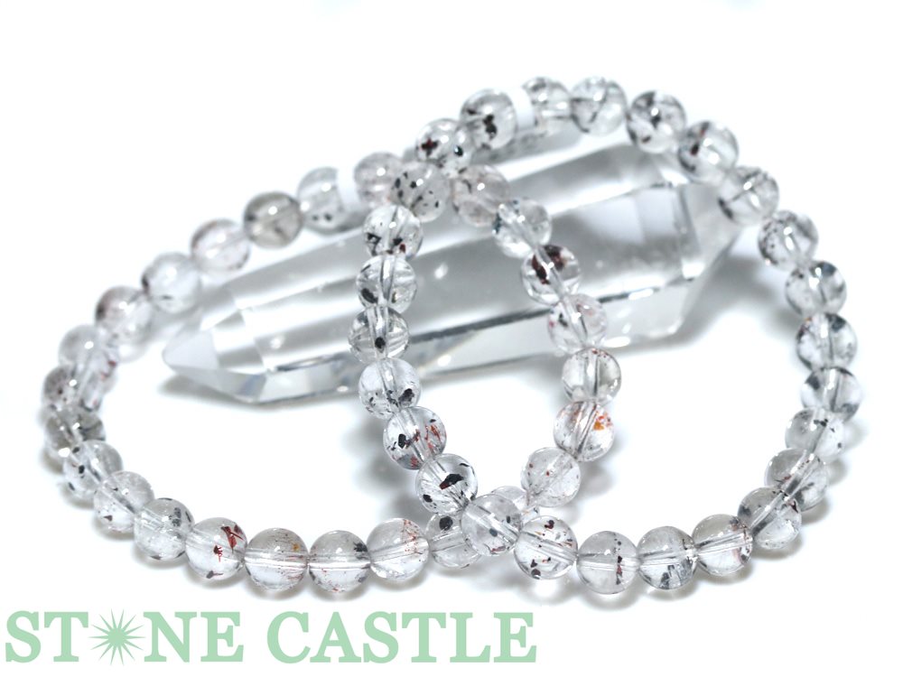 ☆高品質☆【ブレスレット】レピドクロサイトスーパーセブン (約6.5～7mm)【パワーストーン 天然石 アクセサリー レディース メンズ】