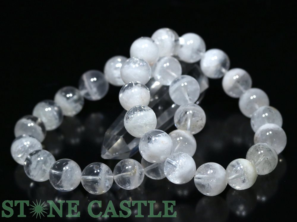 ☆高品質☆【ブレスレット】アイリスクォーツ聚宝盆 (約13～13.5mm)【パワーストーン 天然石 アクセサリー レディース メンズ】