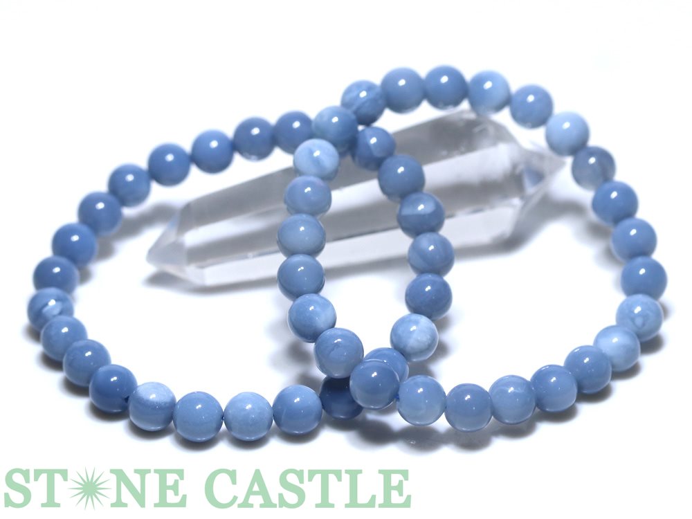 【希少レア】高品質オーウィーブルーオパール (アメリカオレゴン州産)ブレスレッド imgrc0114103263.jpg