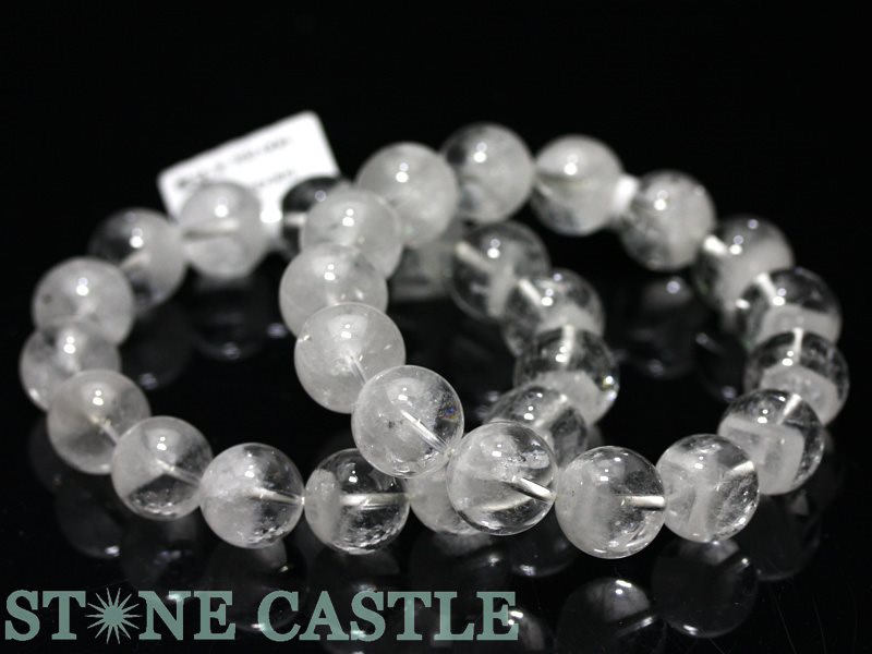 ☆高品質☆【ブレスレット】アイリスクォーツファントム (3A) (約13.5~14mm) (ケース付) 【パワーストーン 天然石 アクセサリー レディース メンズ】|パワーストーン 石流通センター