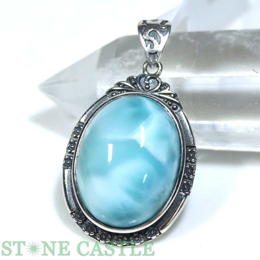 楽天市場】☆一点物☆【ペンダント】ラリマー (5A) 天使の羽 No.45