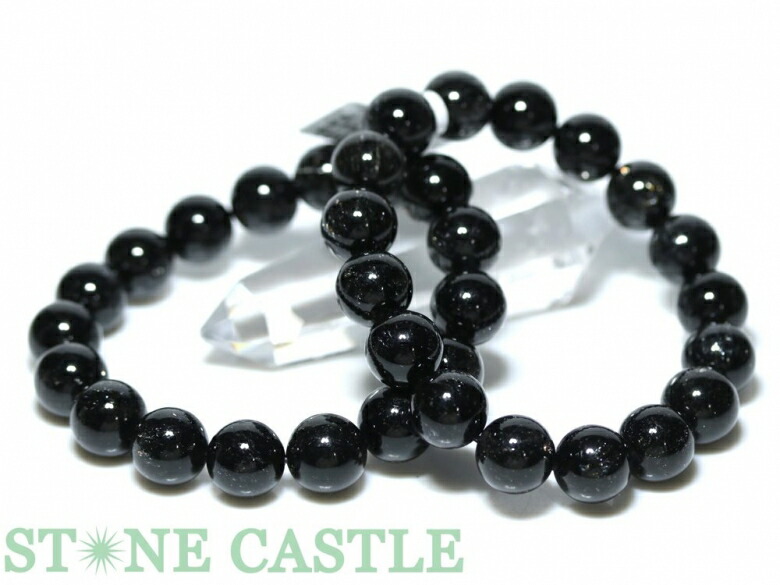 楽天市場】☆高品質☆【ブレスレット】花火ブラックルチルクォーツ (約