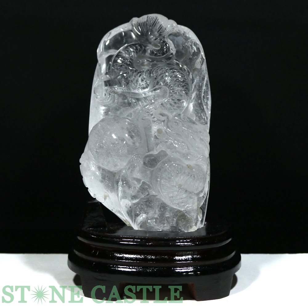 楽天市場】☆置物一点物☆【彫刻置物】ギリシャ神話 水晶 裏彫り彫刻