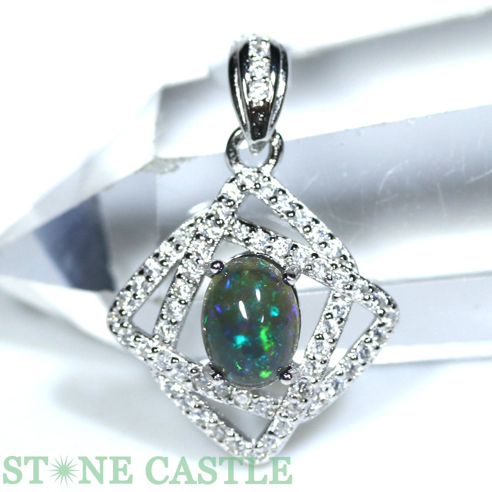 ☆一点物☆【ペンダント】天然オパール (オーストラリア産) 約5x7mm No.83【パワーストーン 天然石 アクセサリー レディース メンズ】 5,694円