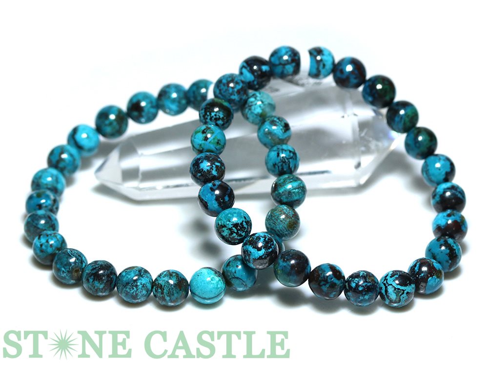 楽天市場】☆高品質☆【ブレスレット】クリソコラターコイズ (3A