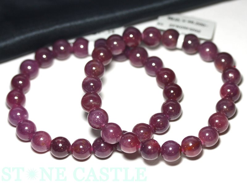 楽天市場】○3A【ルビー ミラーボールカット ブレスレット】6mm-6.5mm