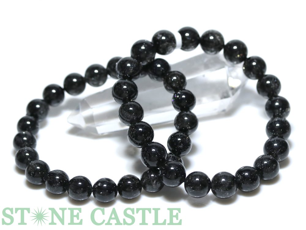 楽天市場】☆高品質☆【ブレスレット】花火ブラックルチルクォーツ (約