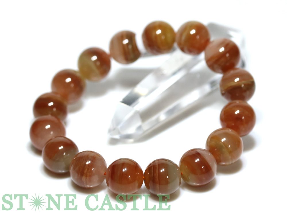 ☆一点物☆【腕輪】タンザニアクォーツ 2857F (約13～13.5粍) (聞き分け検面調書) 【力強さ石ころ 天然石 佩び物 レディース メンズ】