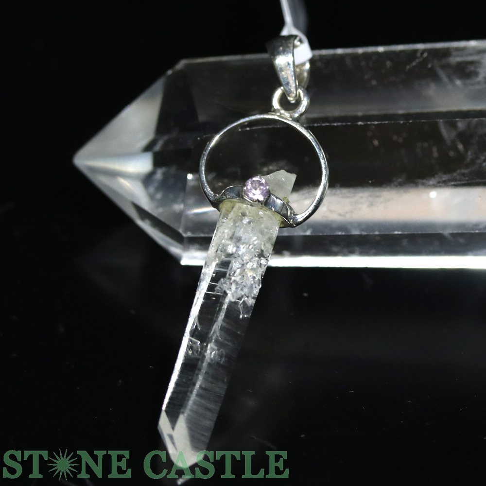 ☆一点物☆【ペンダント】ヒマラヤレムリアンレーザー水晶 No.36【パワーストーン 天然石 アクセサリー レディース メンズ】