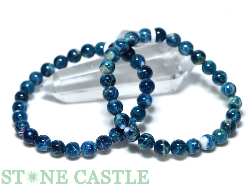 【blue.ks】高品質アマゾナイトのゴムブレスレット 天然アマゾナイトブレス 12.5mm [b867-12mm] | ブレスレット