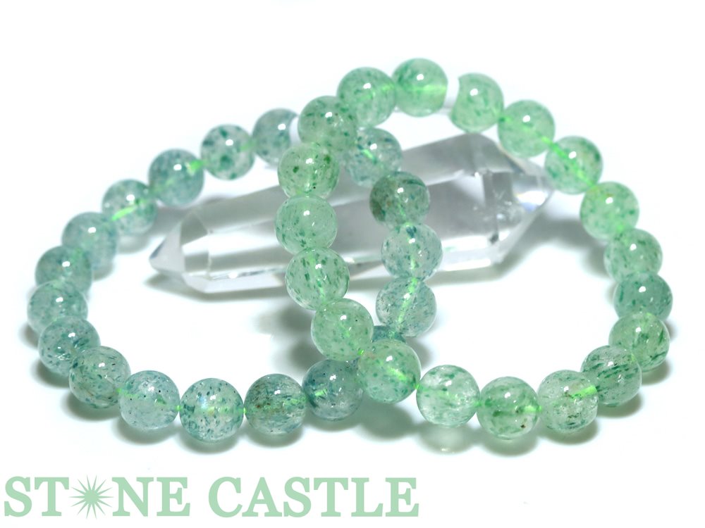 ☆高品質☆【ブレスレット】フックサイトインクォーツ (3A) (約10.5～11mm)【パワーストーン 天然石 アクセサリー レディース メンズ】