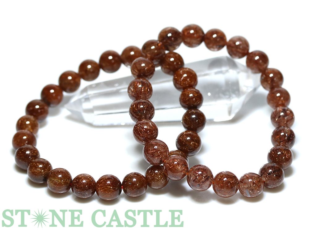 楽天市場】☆高品質☆【ブレスレット】レッドタイチンルチルクォーツ