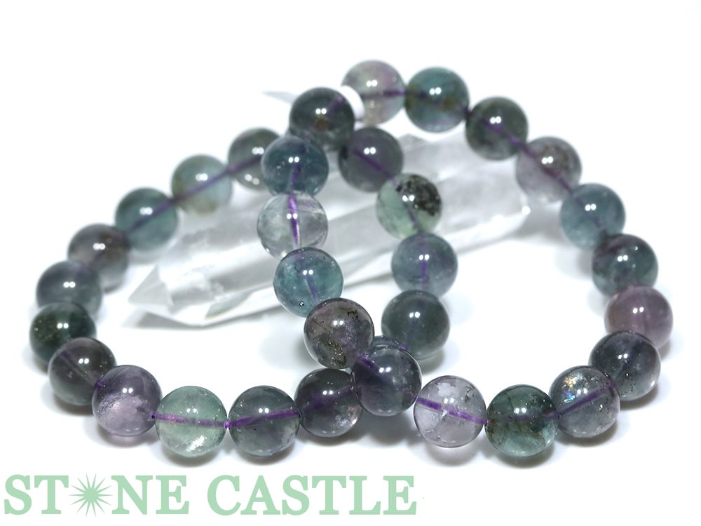 楽天市場】☆高品質☆【ブレスレット】フローライト&パイライト共生鉱