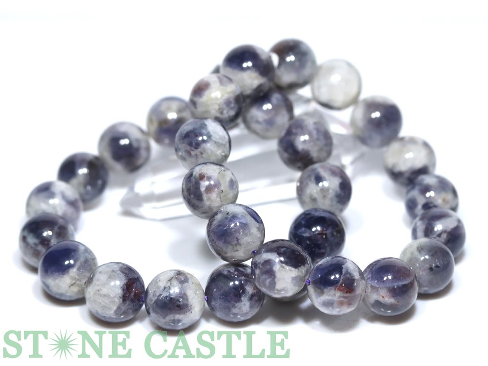 楽天市場】☆高品質☆【ブレスレット】ブラッドショットアイオライト